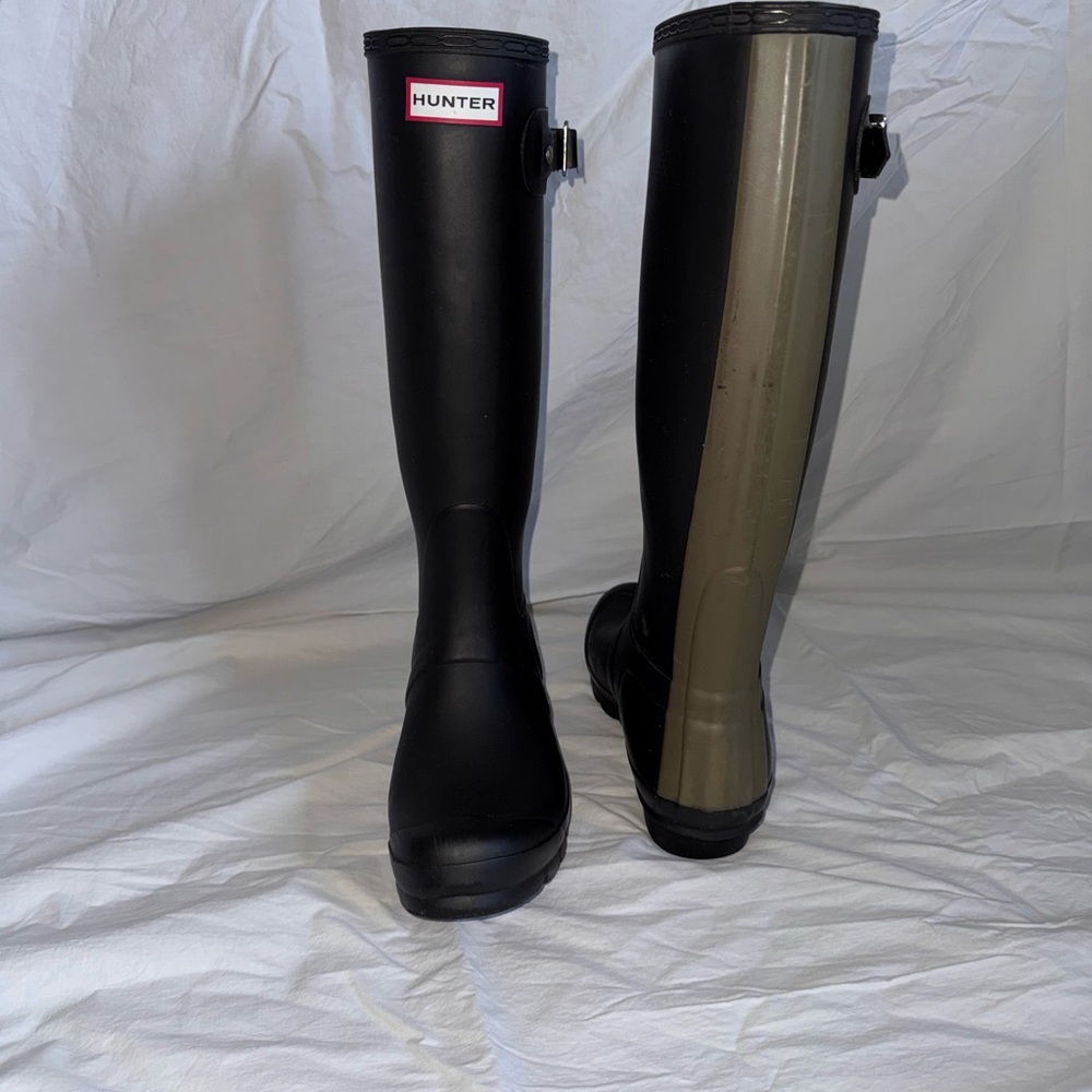 Hunter Two-Tone Tall Rain Boots